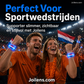 Levendige LED-polsband om mee te juichen