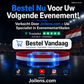 Levendige LED-polsband om mee te juichen