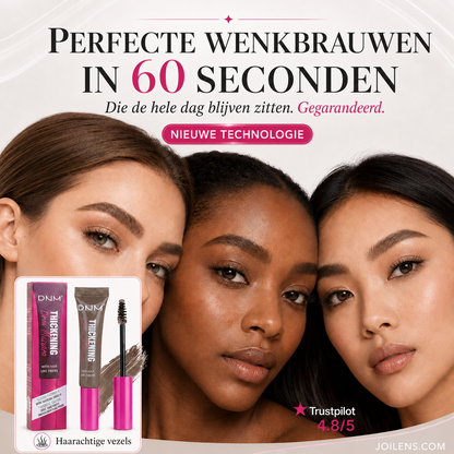 ⏳💋 50% KORTING! Vrijdagavond opmaken, maandagochtend nog steeds perfect! Deze wenkbrauw-gel is een 3-daagse tattoo die regen, sport en je kussen overleeft – zonder één keer bij te werken!