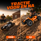 😱🎮 Stop met schermhangen! Dé 1:16 terreinauto met grote wielen en verhoogde ophanging – race buiten, dag én nacht!