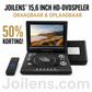 📺🎬 50% KORTING! Eindelijk een scherm dat groot genoeg is, een batterij die uren meegaat, en hij slikt álles: dvd, usb, sd. Voor op de achterbank, in de tent, of gewoon thuis op de bank – nooit meer ruzie om de tablet.
