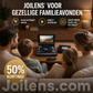📺🎬 50% KORTING! Eindelijk een scherm dat groot genoeg is, een batterij die uren meegaat, en hij slikt álles: dvd, usb, sd. Voor op de achterbank, in de tent, of gewoon thuis op de bank – nooit meer ruzie om de tablet.