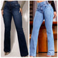 🎁50% KORTING👖 Stretch Flare Jeans met Hoge Taille – Comfortabel, Flatterend & Stijlvol voor Elke Dag