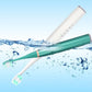 Elektrische waterflosser met borstel