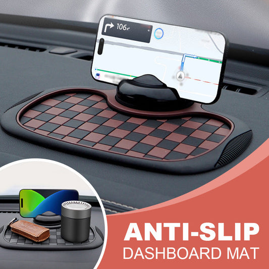 Multifunctionele Auto Telefoonhouder met Antislip Dashboardmat