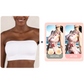 🔥Convertible Strapless Bandeau Bra with Wireless Comfort, Anti-Slip Grip & Removable Straps