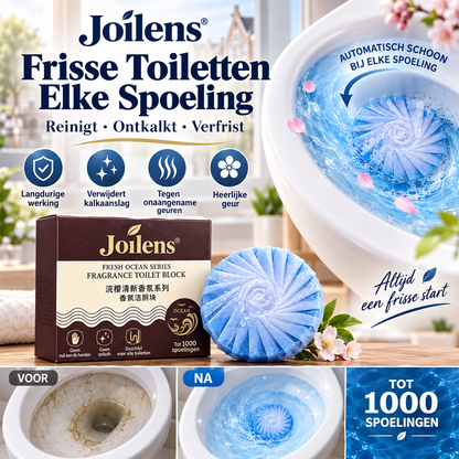 💥 50% korting! Extra grote geurende toiletblokjes | Vernieuwde formule voor het verwijderen van vlekken en kalkaanslag | Blue Bubble Toilet Cleaner | Langdurige geur 🚽✨