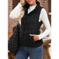 💖Uitverkoop 50% korting✨️Dames mouwloos puffer vest met ritssluiting💗