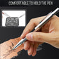 Metalen plaat glas marker letterpen (50% korting)