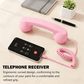 💝📞Vintage retro telefoonhoorn ✨Het meest unieke kerstcadeau! Perfect voor muziekliefhebbers🎄