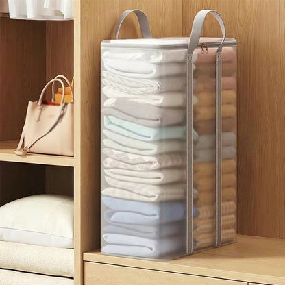 🔥 Tijdelijke aanbieding – 49% korting 📦 Grote, extra sterke, transparante opbergtas van dik plastic voor kleding, verhuizingen en opslag
