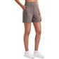 Women's High-Waisted Athletic Bermuda Shorts with Pockets – Running, Yoga, Summer Casual Activewear（Buy 2 Free Shipping）