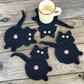 🐱🔥 Hot Sale! Schattige Handgemaakte Katten Onderzetter – Perfect Cadeau voor Kattenliefhebbers & Leuk Home Decor!