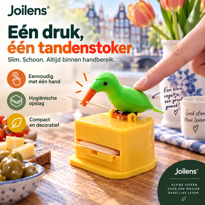 💖Superaanbieding: 48% KORTING – 🎁BIRD tandenstokerhouder