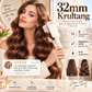 🌸 TIJDELIJK 50% KORTING! ✨ 32 mm Golvende Krultang - Grote Veerkrachtige Krullen, 4 Verstelbare Warmtestanden & Negatieve Ionenverzorging - Salonkwaliteit Styling Thuis 💇‍♀️