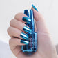 Glamoureuze metallic spiegelende nagellak uit 2026