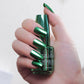 Glamoureuze metallic spiegelende nagellak uit 2026