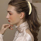 🌸Verticale haarspeld voor paardenstaart – Banana Clip😍