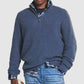 Men's Business Casual Sweater met rits