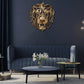 🦁Rare Find-Large Lion Head Wall Mounted Art Sculpture🎁