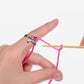 💥BUY 1 GET 1 FREE-Adjustable Knitting Crochet Loop Ring