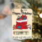 Kerstkaart Portemonnee Versiering voor contante geschenken