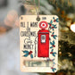 Kerstkaart Portemonnee Versiering voor contante geschenken