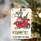 Kerstkaart Portemonnee Versiering voor contante geschenken
