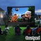 🎬 50% KORTING OP DE UITVERKOOP! ✨ Gigantisch draagbaar bioscoopscherm voor buiten - 4K HD-projectie met verstelbare standaard voor buitenfeesten 🌟🌙