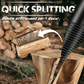 ⏳ 50% KORTING! ⏰ Houtkliefboor — het professionele gereedschap om hout te kloven 🛠️⚡