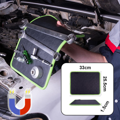 🌞50% Korting!🔧Krachtige Magnetische Gereedschapsmat – Houd Schroeven, Onderdelen en Gereedschap Veilig op hun Plaats