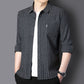 🔥Uitverkoop🔥Men's Casual Business Lapel Shirt voor Herfst & Winte