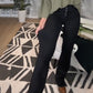 🔥Black Friday Hot Sale: 49% UIT🔥 Dames open bootcut jeans