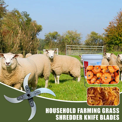 ✨🧑‍🔧Huishoudelijke Landbouw Grashakselaar Messen