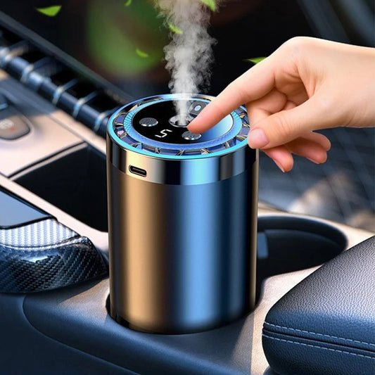 🚗Zomeruitverkoop - 55% KORTING🔥Slimme autodiffuser-set met licht- en verstuivingsmodi