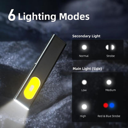 🔦470 lumen EDC-zaklamp in slank ontwerp – compact, krachtig en altijd bij de hand!