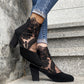 Dames Elegante Zomerse Kanten Hoge Hakken