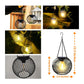 🌟Retro metalen lantaarns op zonne-energie