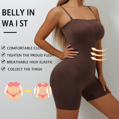 🔥🔥Vrouwen Naadloze Shapewear met Verwijderbare Band