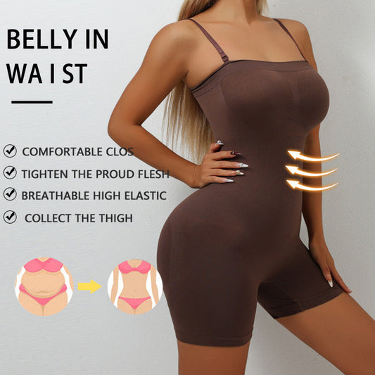 🔥🔥Vrouwen Naadloze Shapewear met Verwijderbare Band