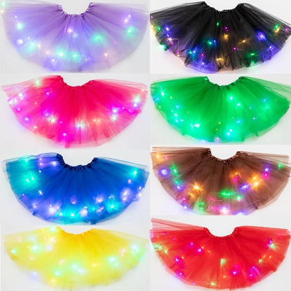 Magische & Lichtgevende LED Tutu Rok