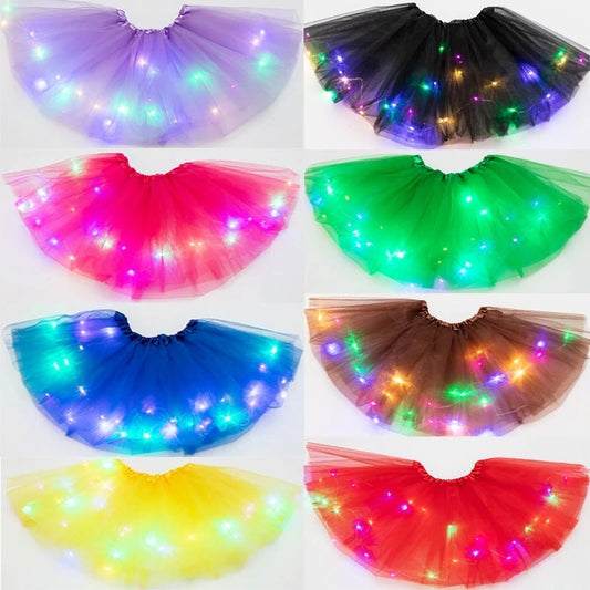 Magische & Lichtgevende LED Tutu Rok
