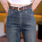 Dames Veelzijdige Losse Rechte Jeans