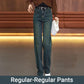 Dames Veelzijdige Losse Rechte Jeans