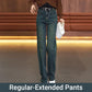 Dames Veelzijdige Losse Rechte Jeans
