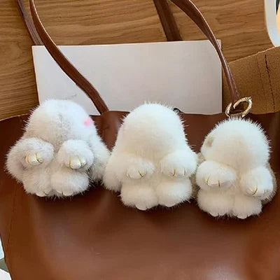 💕Koop 1 en krijg 50% KORTING-🐰 Handgemaakte zachte Bunny PomPom Charms🎁
