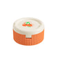 Pillen organizer met opvouwbare siliconen beker