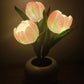 LED tulp nacht licht bloem tafellamp🌷✨Koop 2 gratis verzendin
