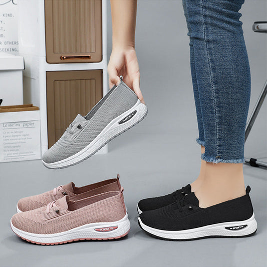 Dames Lichtgewicht Ademend Slip-On Casual Schoenen