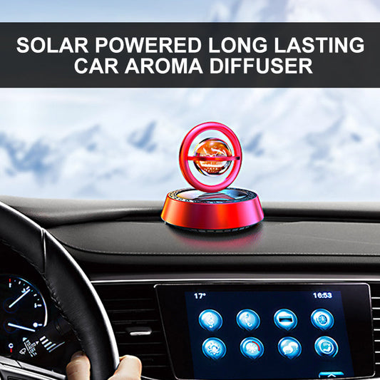 Zonne-energie Langdurige Auto Diffuser voor Aroma